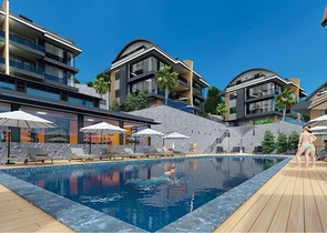 Новый проект премиум класса в центре Алании