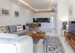 Двухкомнатная квартира с мебелью