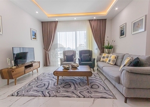 Двухкомнатная квартира с мебелью