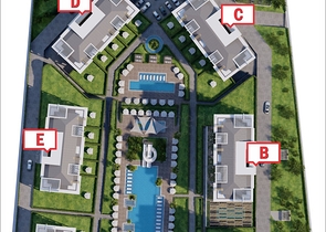 Квартиры в новом жилом комплексе Авсаллара