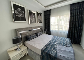 Двухкомнатная квартира с мебелью