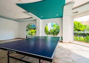 Меблированная квартира планировки 1+1 в жилом комплексе района Махмутлар