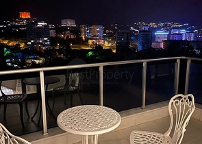 Меблированная квартира планировки 1+1 в жилом комплексе района Махмутлар