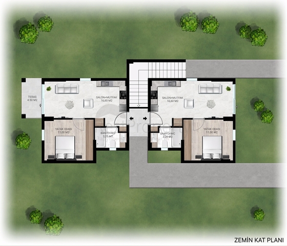 Уникальная резиденция в полуострове Бодрум! (1 этап)