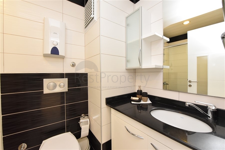 Меблированная квартира 1+1 в районе Авсаллар 