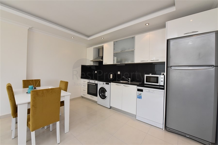 Меблированная квартира 1+1 в районе Авсаллар 