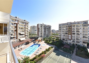 Меблированная квартира 1+1 в районе Авсаллар 