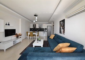 Меблированная квартира 1+1 в районе Авсаллар 