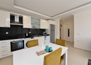 Меблированная квартира 1+1 в районе Авсаллар 