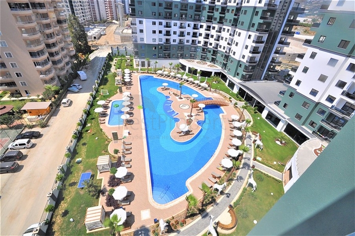 Квартира 2+1 в новом жилом комплексе Махмутлара