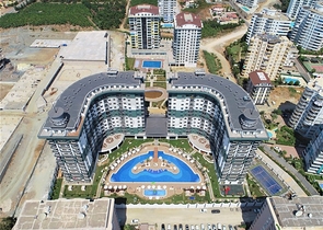 Квартира 2+1 в новом жилом комплексе Махмутлара