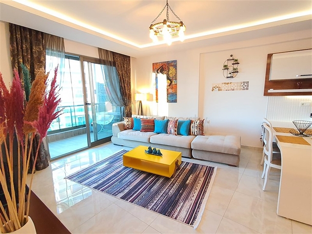 Меблированная квартира планировки 1+1