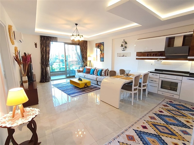 Меблированная квартира планировки 1+1