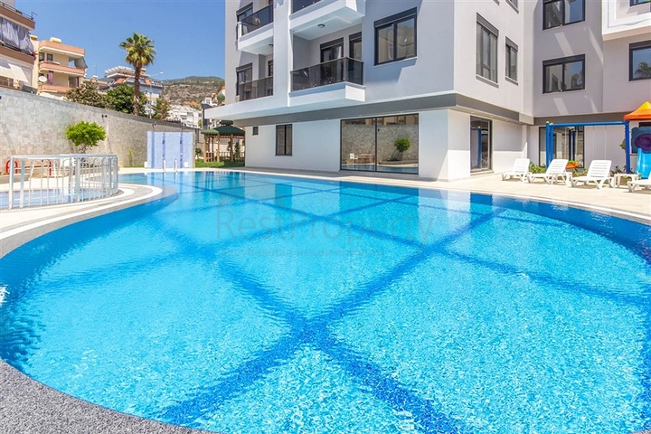 Двухкомнатная квартира в центре Алании