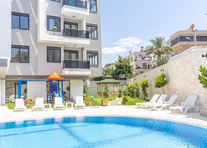 Двухкомнатная квартира в центре Алании