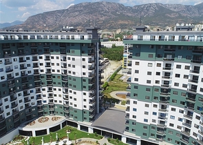 Трехкомнатная квартира в районе Махмутлар