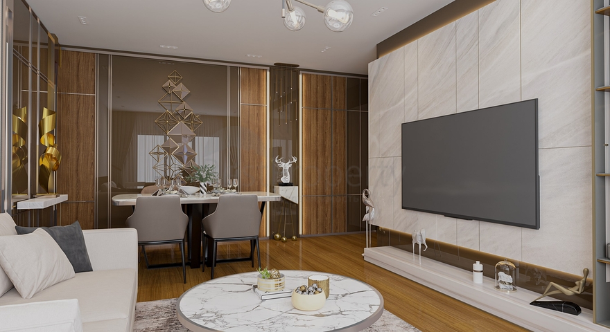 Жилой комплекс семейной концепции, рядом с метро станцией