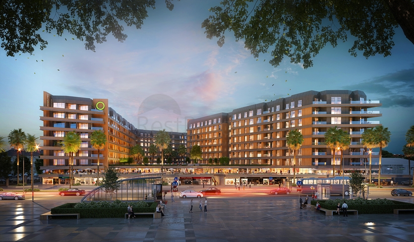 Жилой комплекс семейной концепции, рядом с метро станцией