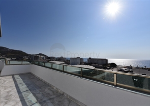 Первоклассный пентхаус 3+1 с видом на море 
