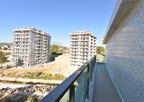 Квартира 3+1 в новом комплексе в Авсалларе