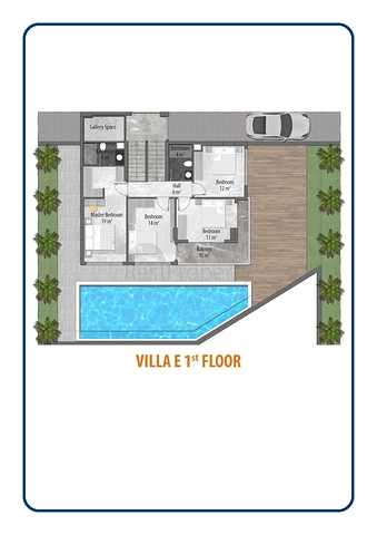 Инвестиционный проект роскошных вилл в комплексе района Тепе