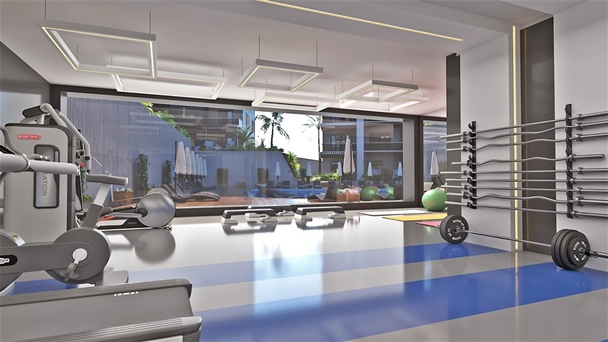 Новый строящийся комплекс в европейском районе Оба