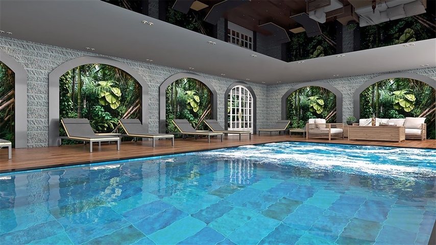 Новый строящийся комплекс в европейском районе Оба