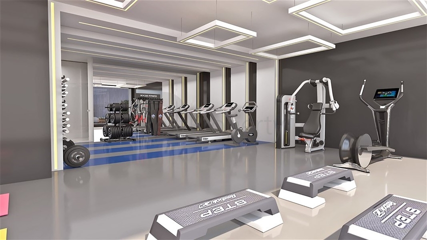 Новый строящийся комплекс в европейском районе Оба