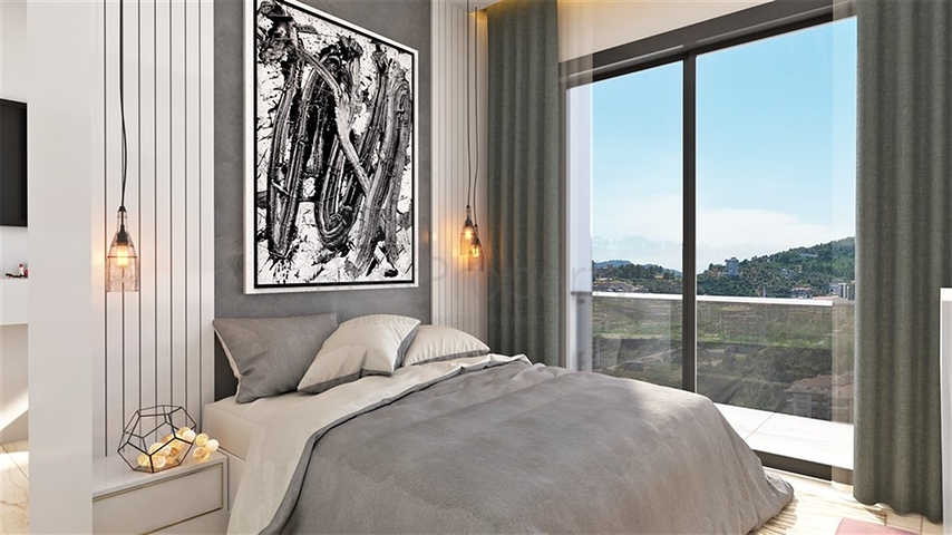 Новый строящийся комплекс в европейском районе Оба