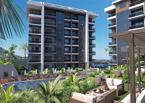 Новый строящийся комплекс в европейском районе Оба