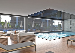 Новый строящийся комплекс в европейском районе Оба