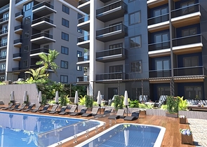 Новый строящийся комплекс в европейском районе Оба