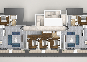 Новый строящийся комплекс в европейском районе Оба