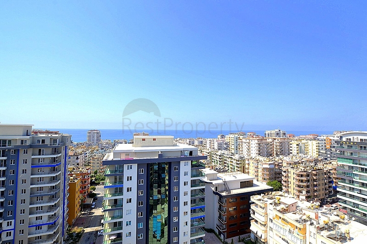 Просторный пентхаус в районе Махмутлар 