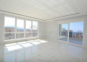 Просторный пентхаус в районе Махмутлар 