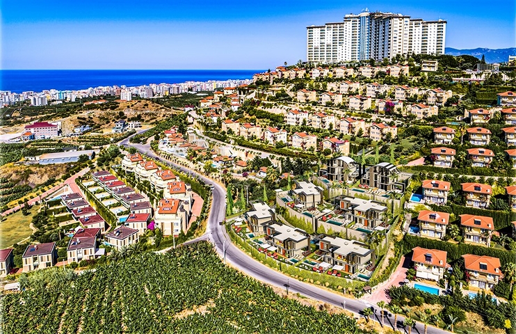 Новый проект вилл в районе Каргыджак 