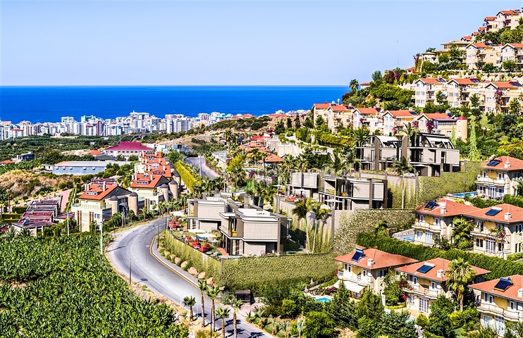 Новый проект вилл в районе Каргыджак 