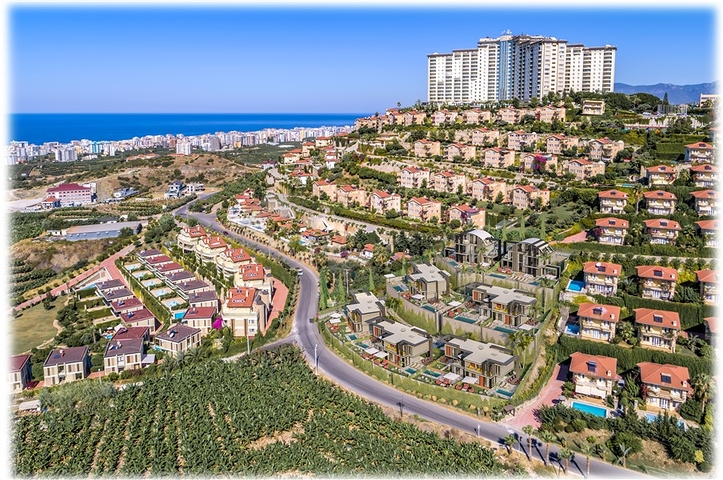 Новый проект вилл в районе Каргыджак 