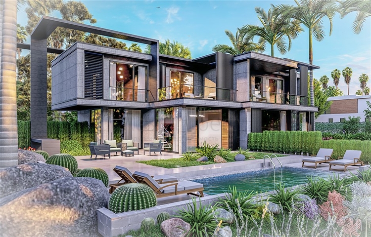 Новый проект вилл в районе Каргыджак 