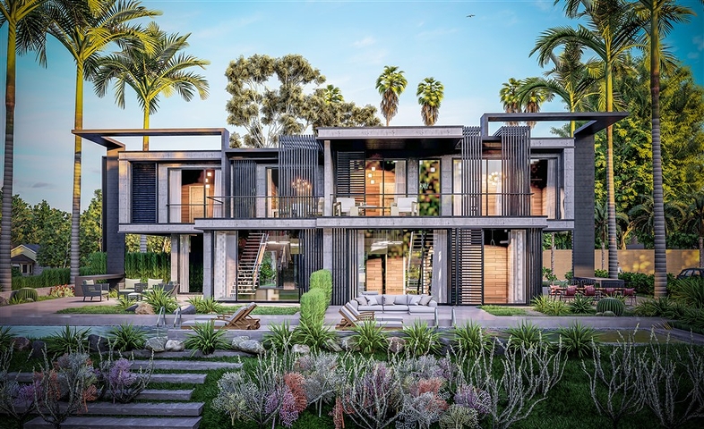 Новый проект вилл в районе Каргыджак 