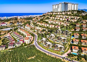 Новый проект вилл в районе Каргыджак 