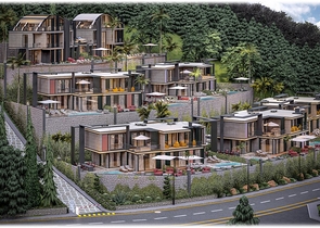 Новый проект вилл в районе Каргыджак 