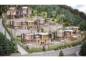 Новый проект вилл в районе Каргыджак 