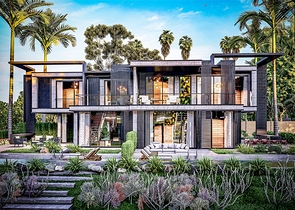 Новый проект вилл в районе Каргыджак 