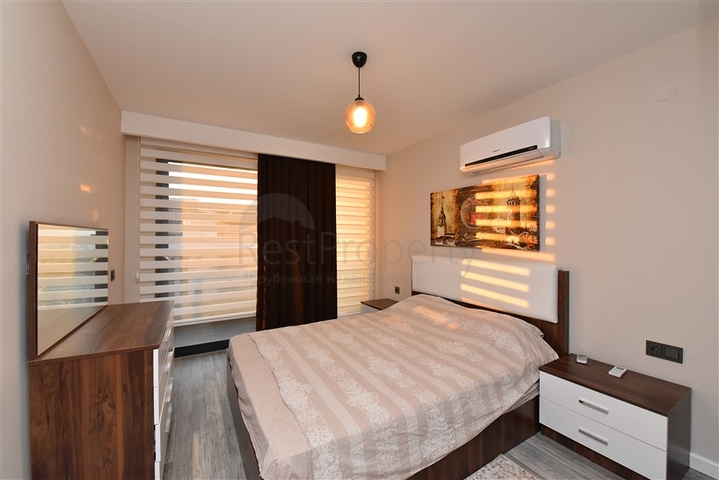 На аренду представлена квартира 1+1 в комплексе района Каргыджак