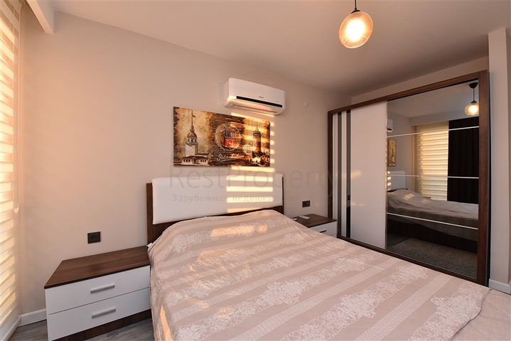 На аренду представлена квартира 1+1 в комплексе района Каргыджак