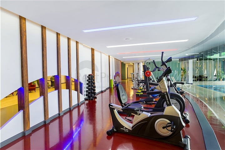 На аренду представлена квартира 1+1 в комплексе района Каргыджак