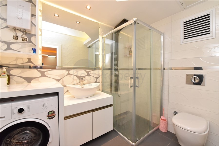 На аренду представлена квартира 1+1 в комплексе района Каргыджак