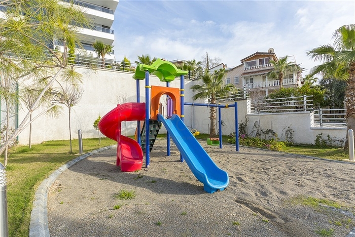 На аренду представлена квартира 1+1 в комплексе района Каргыджак