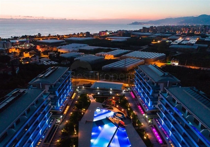 Двухэтажная квартира в одном из лучших комплексов района Каргыджак